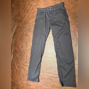 Prana Men's Dark Gray Tech Pants